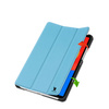 Etui z klapką Bizon Case Tab Croc do Xiaomi Redmi Pad SE 8.7, niebieskie