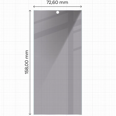 Prywatyzujące szkło hartowane Bizon Glass Clear Shadow Duo do Galaxy S24 Ultra, przyciemniane, 2 sztuki