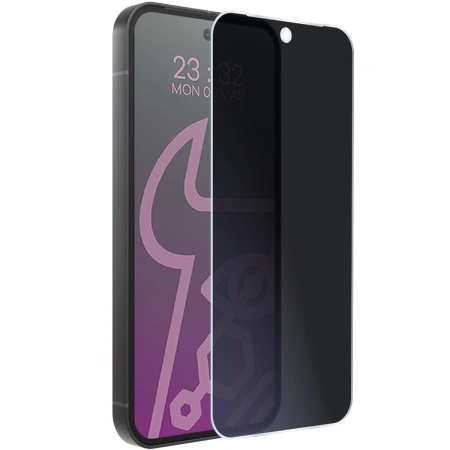 Prywatyzujące szkło hybrydowe Bizon Glass Mule Shadow do Google Pixel 10 Pro XL, matowe