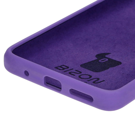 Silikonowe etui Bizon Soft Case do Motorola Moto G24 / G24 Power, fioletowe