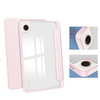 Etui Bizon Case Tab Clear Matt do Galaxy Tab A9, jasnoróżowe