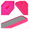 Silikonowe etui Bizon Soft Case do Oppo Reno11 F 5G, neonowo-różowe