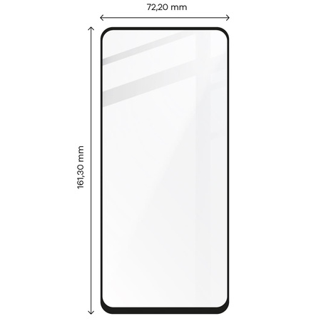 2x Szkło + szybka na aparat Bizon Edge 2 Pack do Realme C55