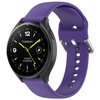 Pasek silikonowy do smartwatcha, Bizon Strap Watch Silicone Pro N, Quick Release 22 mm, fioletowy