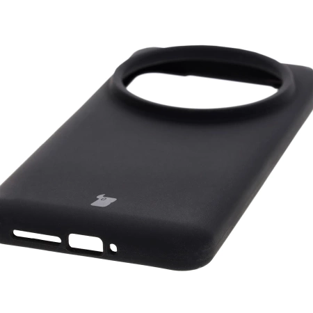 Silikonowe etui Bizon Soft Case do Xiaomi 15 Ultra, czarne