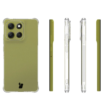 Elastyczne etui Bizon Case Salpa do Motorola Moto G86 5G, przezroczyste