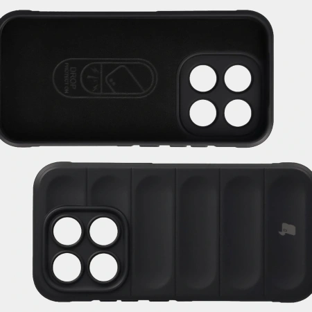 Pancerne etui Bizon Case Tur do Xiaomi 17, czarne