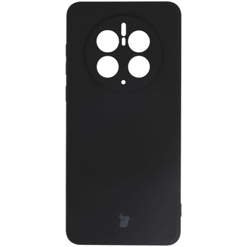 Etui Bizon Case Silicone Sq do Huawei Mate 50 Pro, czarne