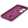 Silikonowe etui Bizon Soft Case do Oppo Reno11 F 5G, ciemnofioletowe