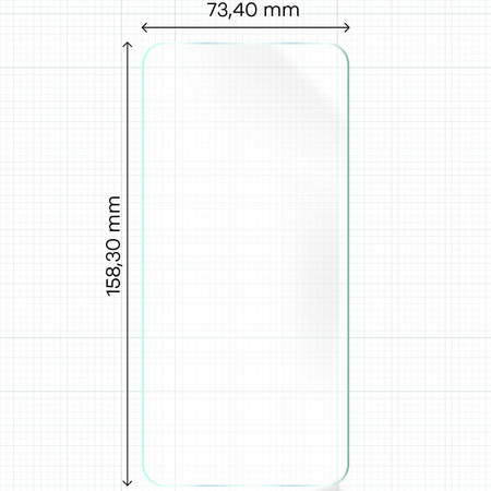 Folia hydrożelowa na ekran Bizon Glass Hydrogel Front Duo do Oppo Reno10/10 Pro 5G, 2 sztuki