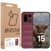 Pancerne etui Bizon Case Tur do OnePlus 15, burgundowe