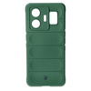 Pancerne etui Bizon Case Tur do Realme GT3, ciemnozielone