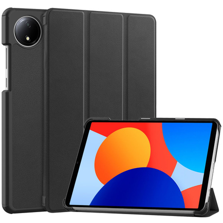 Etui z klapką Bizon Case Tab Croc do Xiaomi Redmi Pad SE 8.7, czarne