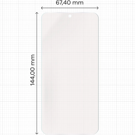 Folia matowa Bizon Glass Film Sun do Galaxy S25, 1 sztuka