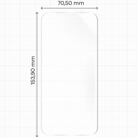 Folia hydrożelowa na ekran Bizon Glass Hydrogel Front Duo do Huawei Pura 70, 2 sztuki