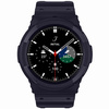Etui z paskiem Bizon Strap + Case Watch Action do Galaxy Watch 4 / 5 44 mm, granatowe