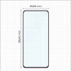 Szkło hartowane Bizon Glass Edge 2 do Motorola Moto G84, czarne