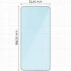 Szkło ochronne 2.5D Bizon Smart Glass do Galaxy S24 FE, 1 sztuka