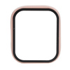 Etui Bizon Case+Glass Set do Xiaomi Redmi Watch 3, różowe