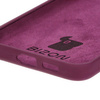 Silikonowe etui Bizon Soft Case do Galaxy S24 Plus, ciemnofioletowe