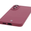 Silikonowe etui Bizon Soft Case do Galaxy S25 Edge, ciemnofioletowe
