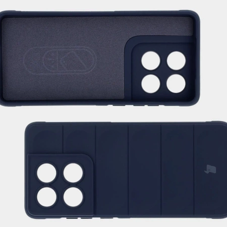 Pancerne etui Bizon Case Tur do Motorola Edge 60 / 60Fusion, granatowe