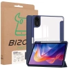 Etui z klapką Bizon Case Tab Clear Matt do Xiaomi Redmi Pad 2, granatowe