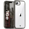 Etui Bizon Case Halo do iPhone 16e, przydymione-czarne