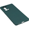 Etui Bizon Case Silicone do Oppo Reno 6 Pro, ciemnozielone