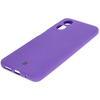Silikonowe etui Bizon Soft Case do Motorola Moto G04, fioletowe