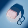 Elastyczne etui z karabińczykiem Bizon Case Headphone Clear do AirPods Pro 3, przeźroczysto-różowe