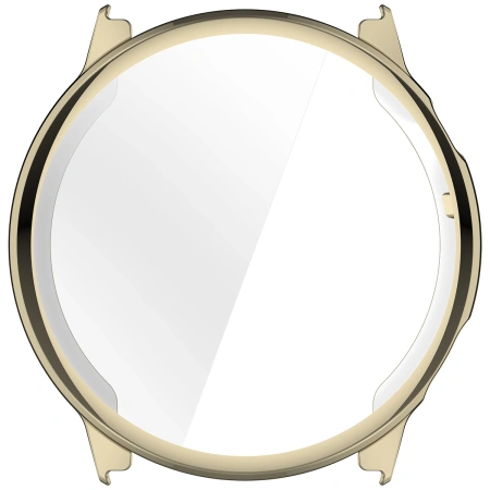 Etui z osłoną ekranu Bizon Case Watch Felipe do Garmin Venu 4 45 mm, złote