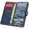 Etui z klapką Bizon Case Pocket do OnePlus Nord CE4 Lite 5G, granatowe