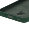 Silikonowe etui Bizon Soft Case do Galaxy M35 5G, ciemnozielone