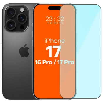 Szkło ochronne 2.5D Bizon Smart Glass do iPhone 17 / 17 Pro / 16 Pro, 1 sztuka