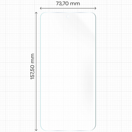 Folia matowa Bizon Glass Hydrogel Sun do Galaxy M35 5G, 2 sztuki