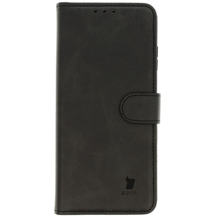 Etui z klapką Bizon Case Pocket do Motorola Edge 50 Fusion, czarne