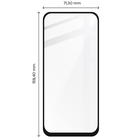2x Szkło + szybka na aparat Bizon Edge Pack do Xiaomi Poco X3 / NFC / PRO