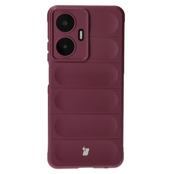 Pancerne etui Bizon Case Tur do Realme C55, burgundowe