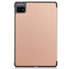Etui Bizon Case Tab Croc do Xiaomi Pad 6 / Pad 6 Pro, różowozłote