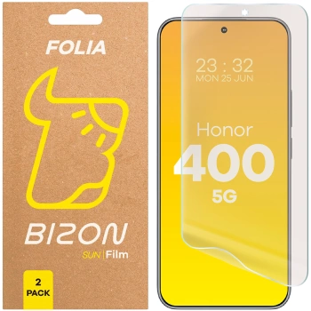 Folia matowa Bizon Glass Film Sun Duo do Honor 400 5G, 2 sztuki