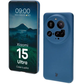 Etui Bizon Case Łupka do Xiaomi 15 Ultra, niebieskie