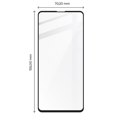 2x Szkło + szybka na aparat Bizon Edge Pack do Galaxy A53
