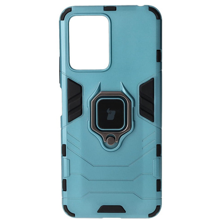 Etui Bizon Case Armor Ring do Xiaomi POCO X5 / Redmi Note 12 5G, niebieskie