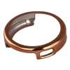 Etui z osłoną ekranu Bizon Case Watch Felipe do Xiaomi Watch S4 41 mm, różowozłote