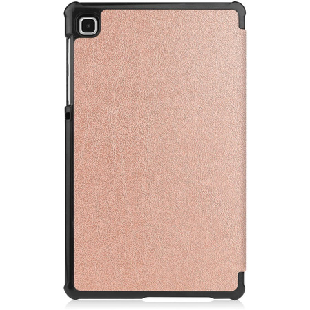 Etui Bizon Case Tab Croc do Galaxy Tab A7 Lite, różowozłote