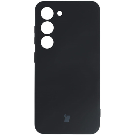 Etui Bizon Case Silicone Sq do Samsung Galaxy S23, czarne