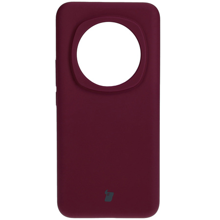 Silikonowe etui Bizon Soft Case do Honor Magic6 Pro, ciemnofioletowe