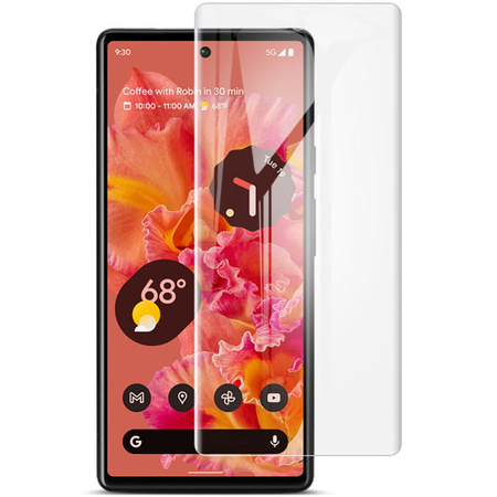 Folia hydrożelowa na ekran Bizon Glass Hydrogel Front Duo do Google Pixel 6A, 2 sztuki
