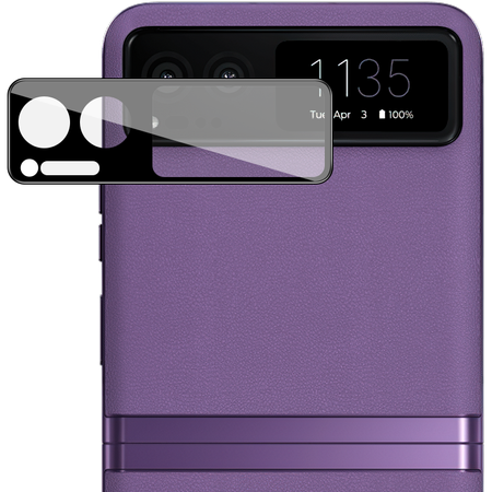 Szkło na aparat Bizon Glass Silk Lens do Motorola Razr 40, 2 sztuki